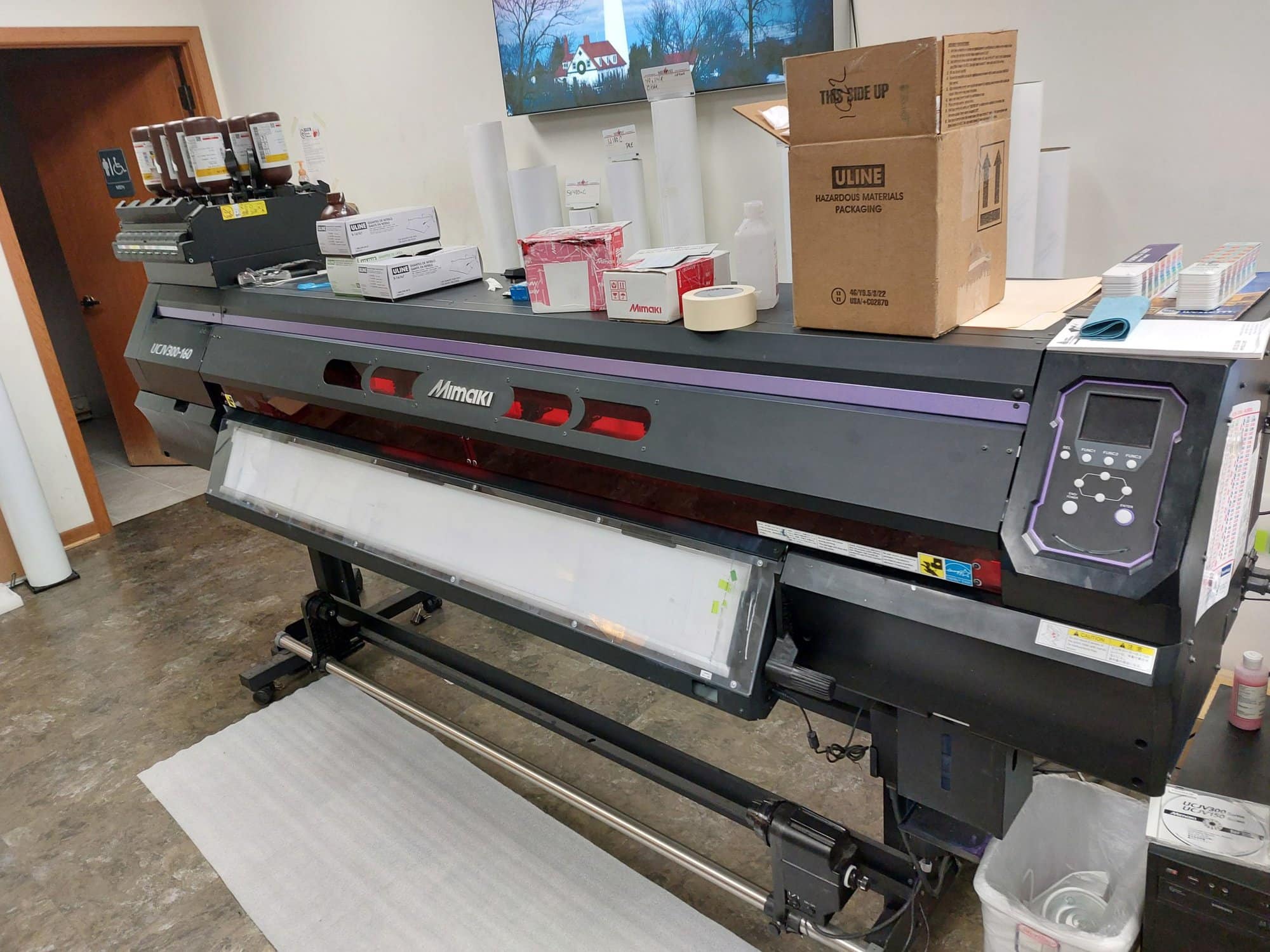 Sửa chữa máy in Mimaki UJV100-160/ UJV100-160Plus/ UCJV330 Series/ UCJV300