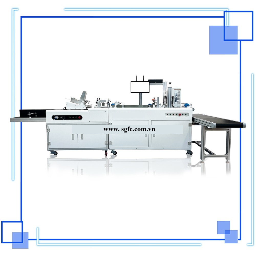 Máy in trực tiếp lên túi giấy kỹ thuật số sản xuất tự động nạp